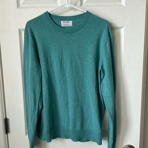 Old Navy sweater, teal